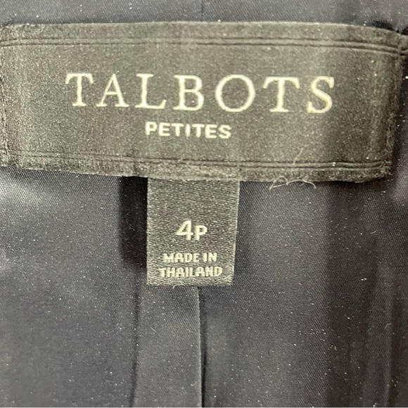 Talbots Vintage Wool Bias Plaid Shawl Collar Button Up Lined Pockets Jacket - Picture 3 of 11